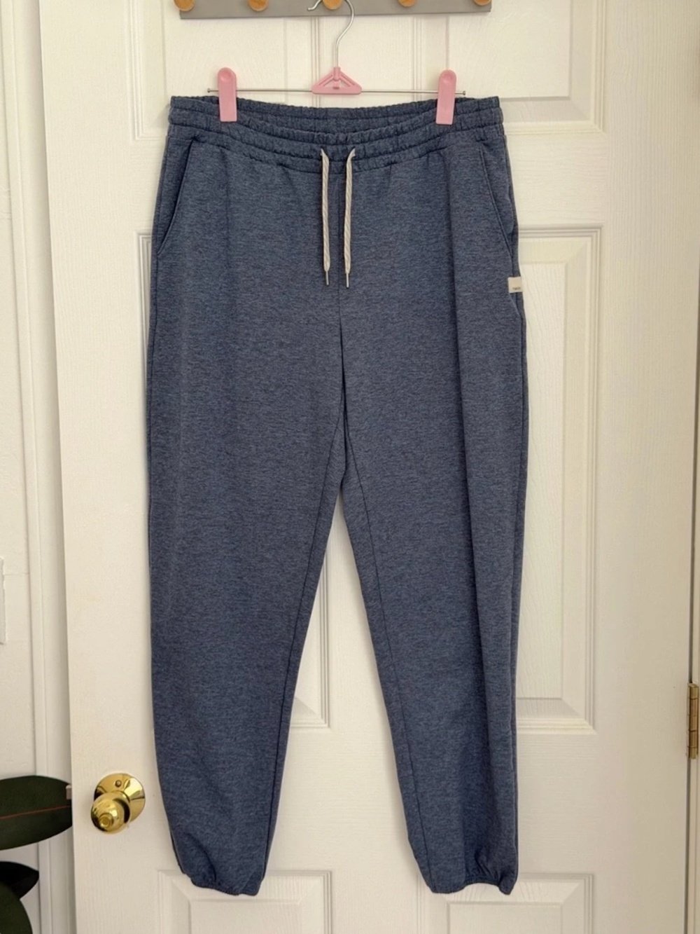 Heathered Blue Vuori Sweatpants